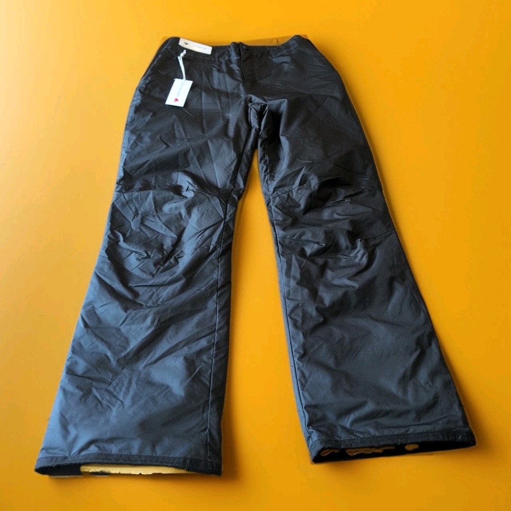 NEW Obermeyer Womens 10 Sugarbush Snow Pants Black High Rise Insulated Ski NWT